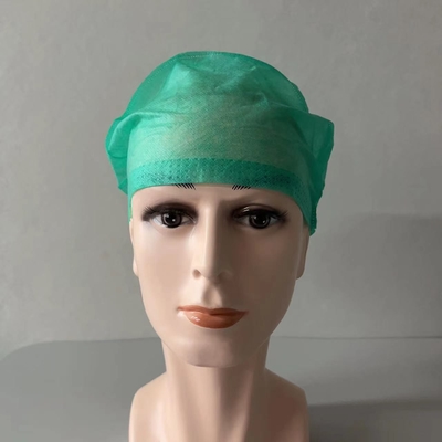 El doctor disponible Cap, casquillo no tejido de los PP 20GSM del clip con el elástico