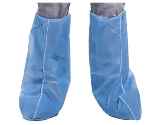Las botas disponibles modificadas para requisitos particulares de SMS cubren color azul con el elástico