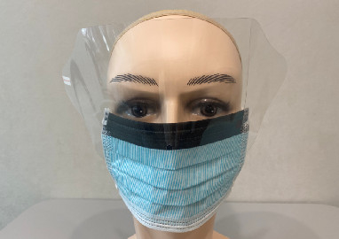 Mascarilla protectora disponible quirúrgica llano 3 con ganchos antis de la niebla del visera