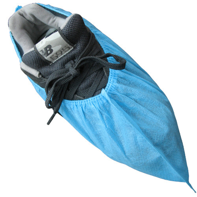El zapato azul no tejido cubre la resbalón anti disponible Eco suave amistoso