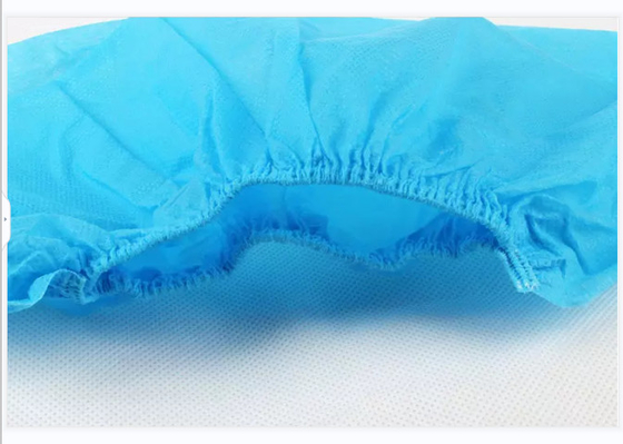 El zapato azul no tejido cubre la resbalón anti disponible Eco suave amistoso