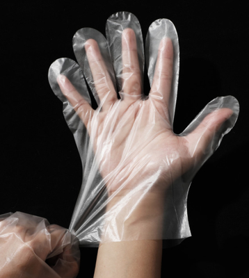 Guantes disponibles impermeables del PE, guantes plásticos de la manipulación de alimentos para el hogar