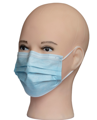 Mascarilla protectora disponible médica quirúrgica de la clínica para la prevención del polvo