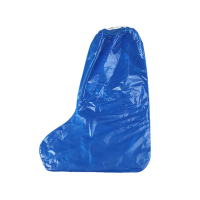 Las botas disponibles materiales del HDPE del PE cubren tamaño de la prenda impermeable los 40×45cm