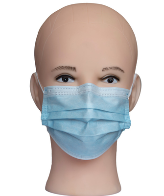 25gr PP derriten la mascarilla disponible quirúrgica soplada 3 capas con los lazos del oído