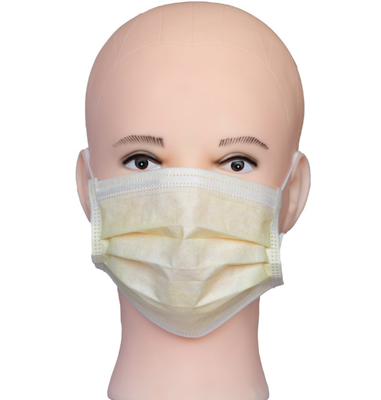 Mascarilla protectora disponible del hospital no tejido con los lazos del oído