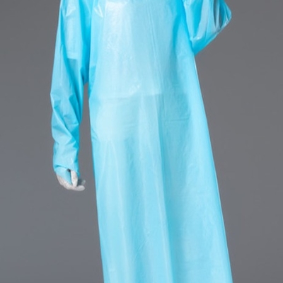 el aislamiento disponible 16-45gsm viste el vestido del aislamiento del SMS de los lazos