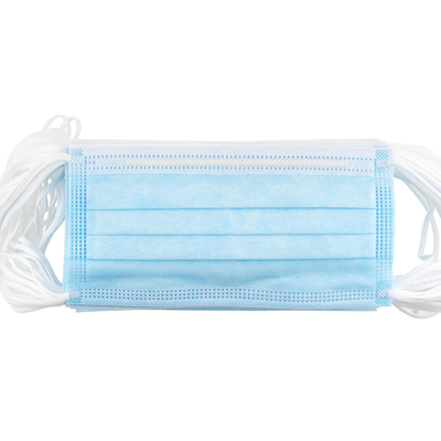 Mascarilla protectora disponible adulta médica 3 capas respirables con los lazos del oído