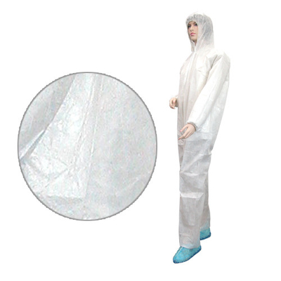 Tipo 5 bata protectora disponible 6 con Hood Microporous