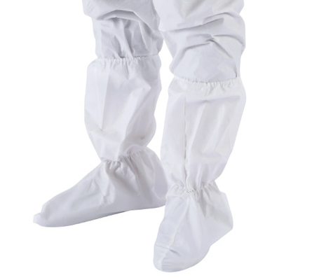 Las botas disponibles suaves médicas cubren color blanco material de los PP Spunbond