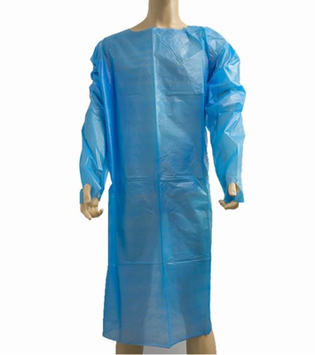 prenda impermeable disponible del vestido del CPE del 102x194cm a prueba de polvo con el lazo del pulgar